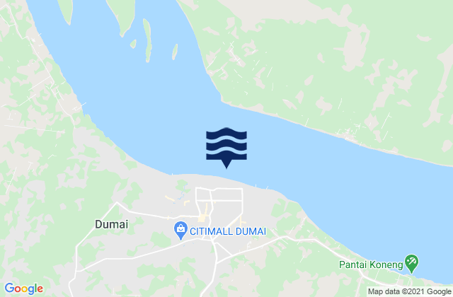 Buluh Kasap, Indonesiaの潮見表地図