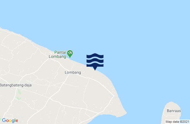 Bungin-Bungin, Indonesiaの潮見表地図