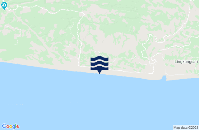 Buniasih, Indonesiaの潮見表地図