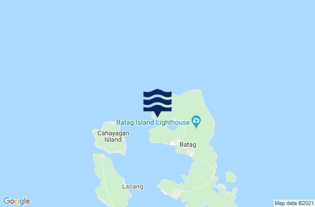 Cabodiongan, Philippinesの潮見表地図