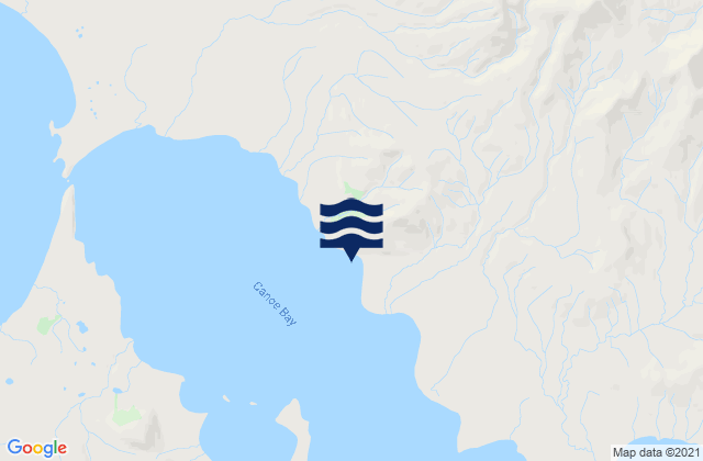 Canoe Bay (Pavlof Bay), United Statesの潮見表地図