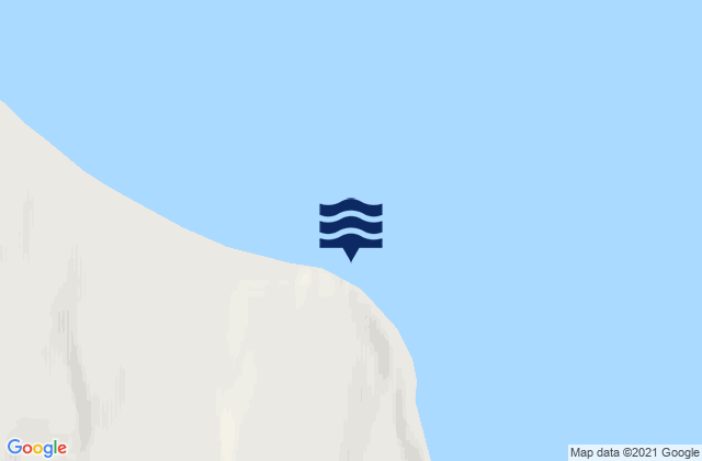 Cape Adair, Canadaの潮見表地図