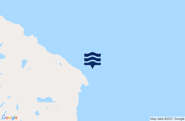 Cape Berens, Canadaの潮見表地図