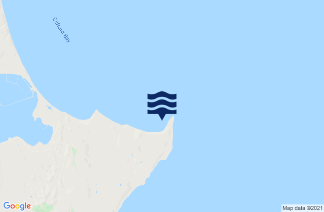 Cape Campbell, New Zealandの潮見表地図