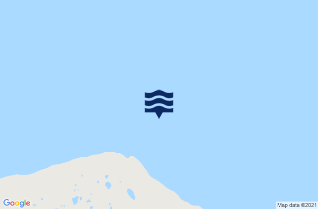 Cape Chapman, Canadaの潮見表地図