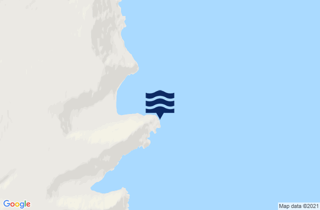Cape Dyer, Canadaの潮見表地図