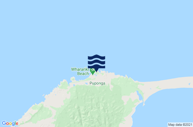 Cape Farewell, New Zealandの潮見表地図