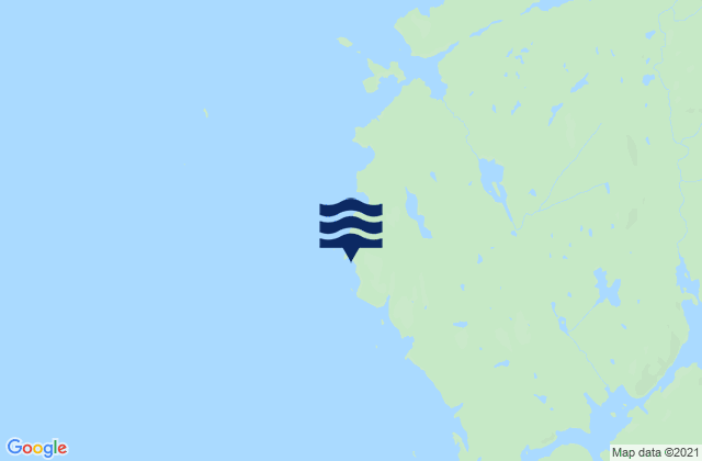 Cape Fox, United Statesの潮見表地図