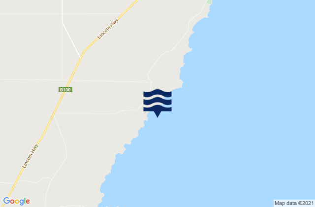 Cape Hardy, Australiaの潮見表地図
