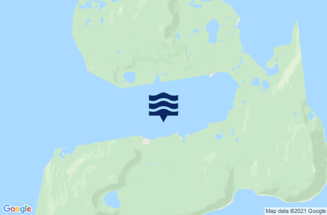 Cape Kakkiviak (Williams Harbour), Canadaの潮見表地図