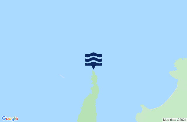 Cape Keraudren, Australiaの潮見表地図