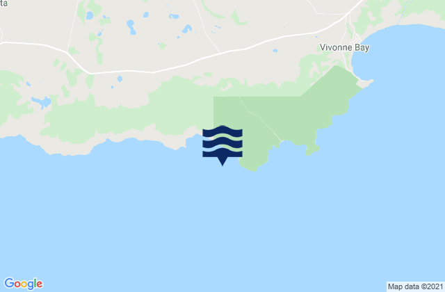 Cape Kersaint, Australiaの潮見表地図