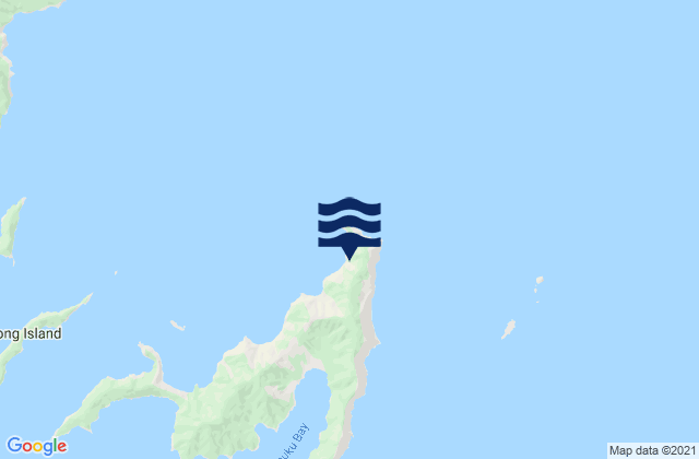Cape Koamaru, New Zealandの潮見表地図