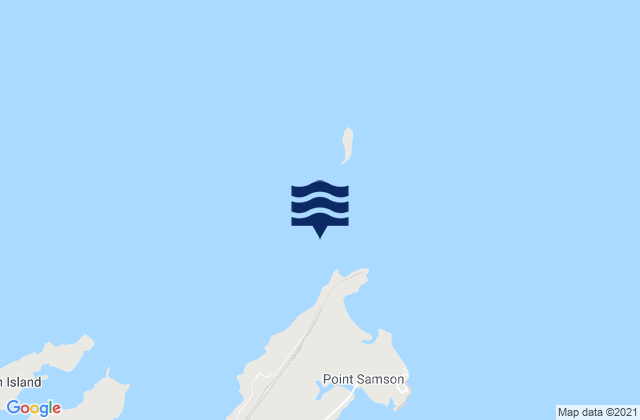 Cape Lambert, Australiaの潮見表地図