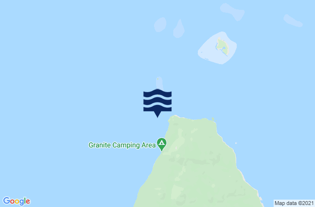 Cape Melville, Australiaの潮見表地図
