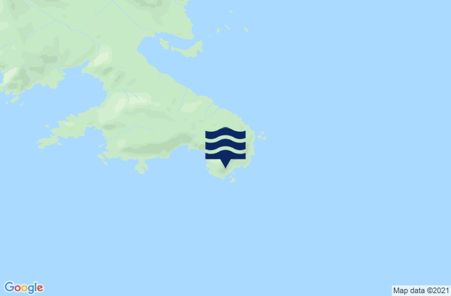 Cape Muzon, United Statesの潮見表地図