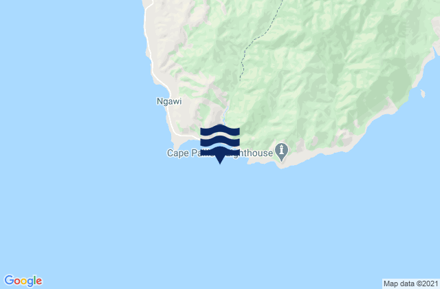 Cape Palliser (Matakitakiakupe), New Zealandの潮見表地図