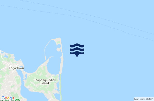 Cape Poge Lt. 1.7 miles SSE of, United Statesの潮見表地図
