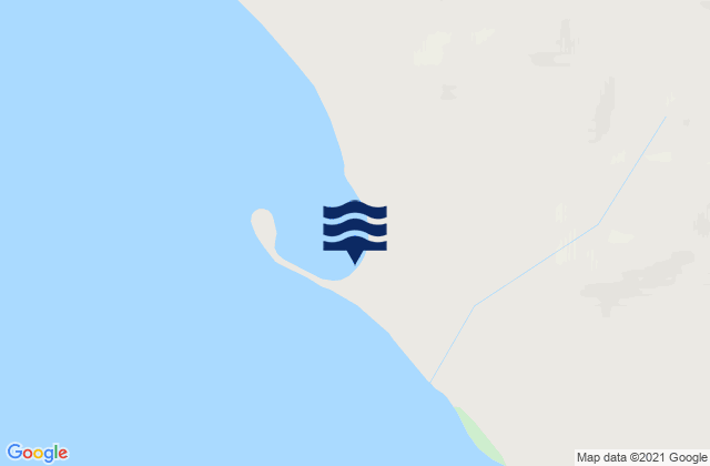 Cape Razdelny (Kresta Bay), Russiaの潮見表地図