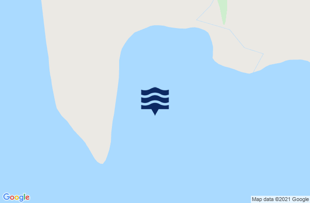 Cape Sopochnaya Korga Yenisey Gulf, Russiaの潮見表地図