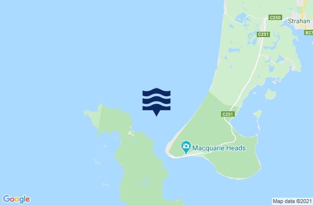 Cape Sorell (Pilot Bay), Australiaの潮見表地図