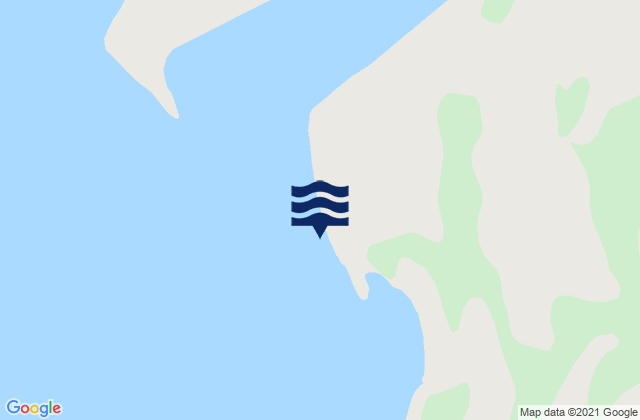 Cape Tamlevo, Russiaの潮見表地図