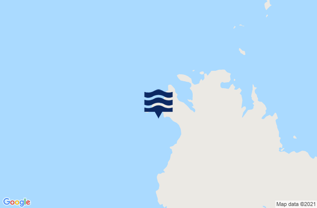 Cape Voltaire, Australiaの潮見表地図