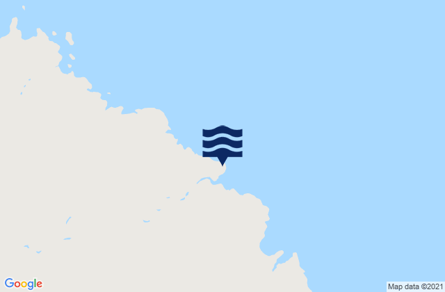 Cape Whiskey, Australiaの潮見表地図