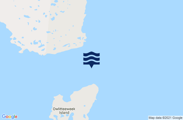 Cape Wilson, Canadaの潮見表地図