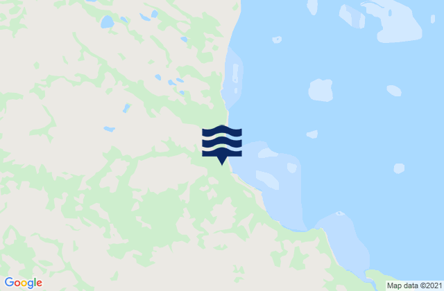 Cape York Peninsula, Australiaの潮見表地図