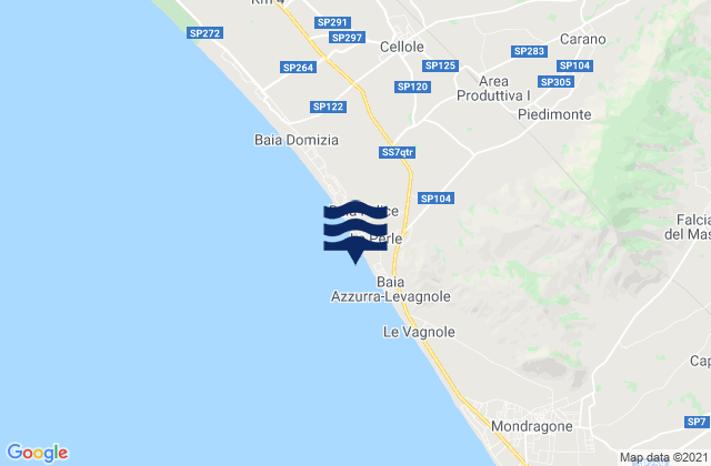 Carano, Italyの潮見表地図