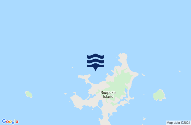 Caroline Bay, New Zealandの潮見表地図