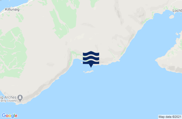 Carsaig Bay (Mull), United Kingdomの潮見表地図