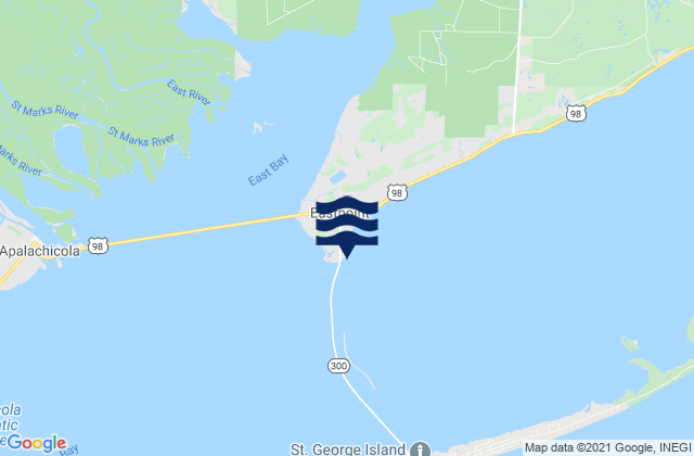 Cat Point, United Statesの潮見表地図