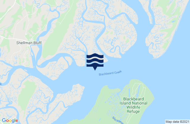 Cedar Hammock south of, United Statesの潮見表地図