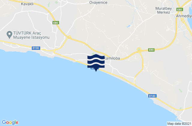Celâliye, Turkeyの潮見表地図