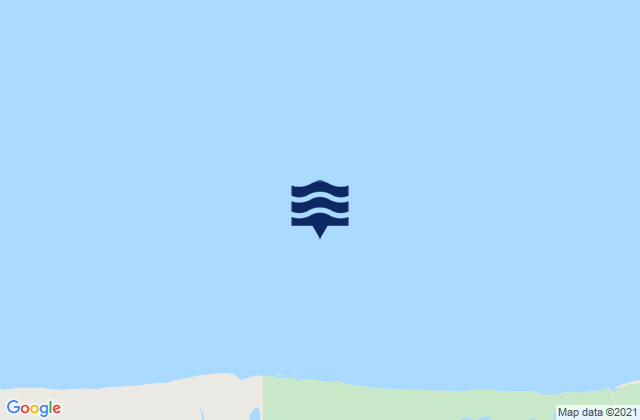 Chambers Bay, Australiaの潮見表地図
