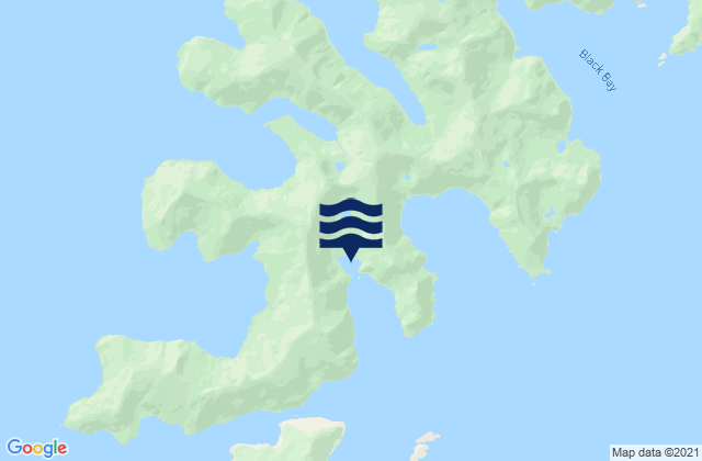 Chance Cove (lagoon), United Statesの潮見表地図