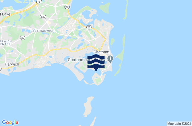 Chatham (Stage Harbor), United Statesの潮見表地図