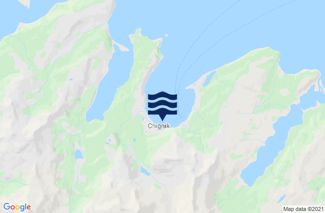 Chignik (Anchorage Bay), United Statesの潮見表地図