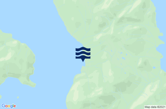 City and Borough of Wrangell, United Statesの潮見表地図