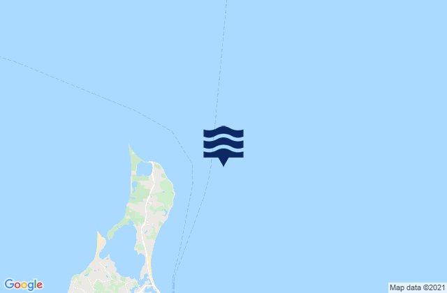 Clay Head 1.2 miles ENE of, United Statesの潮見表地図