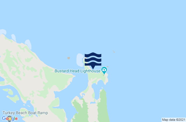 Clews Point, Australiaの潮見表地図