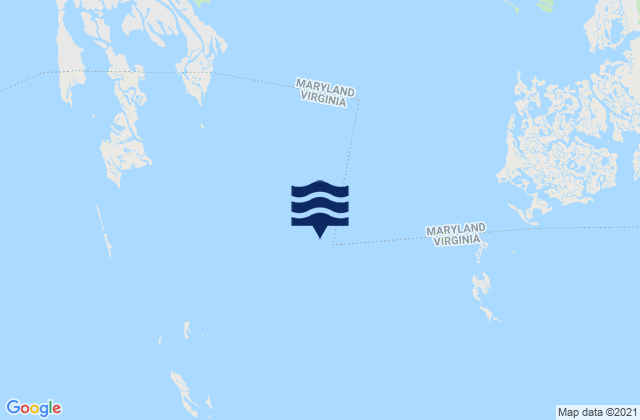 Clump Island 2.5 n.mi. west of, United Statesの潮見表地図