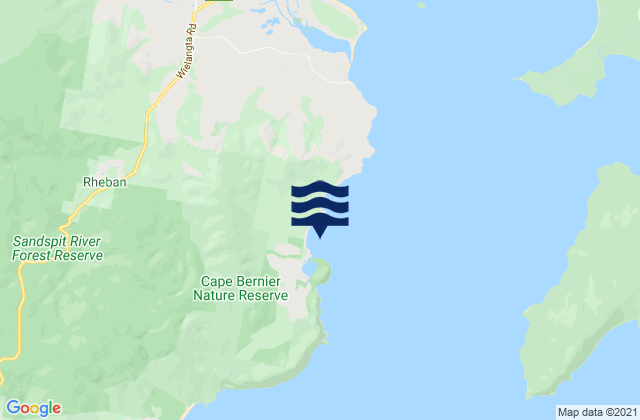 Cockle Bay, Australiaの潮見表地図
