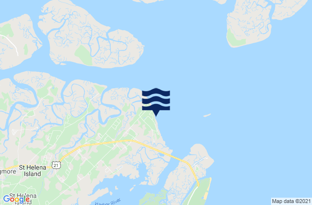 Coffin Point, United Statesの潮見表地図