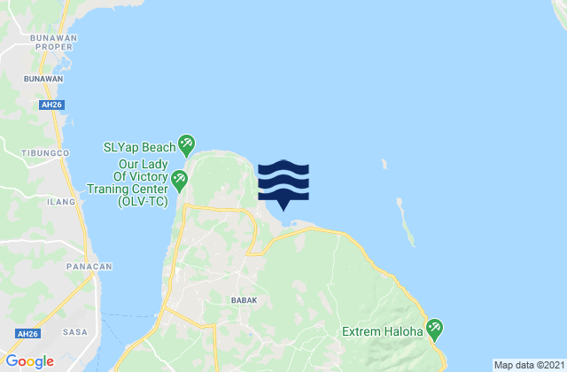 Cogon, Philippinesの潮見表地図