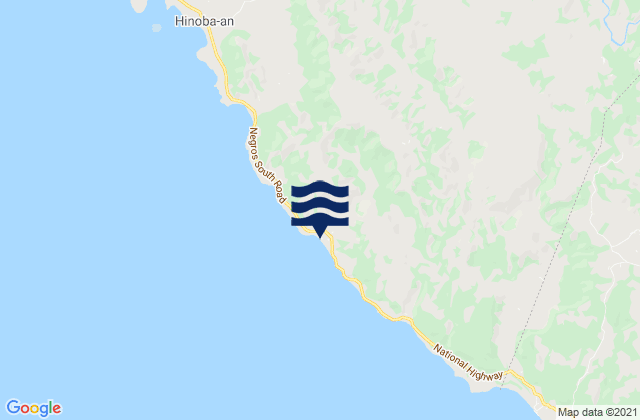 Colipapa, Philippinesの潮見表地図