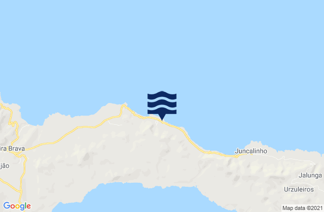 Concelho da Ribeira Brava, Cabo Verdeの潮見表地図