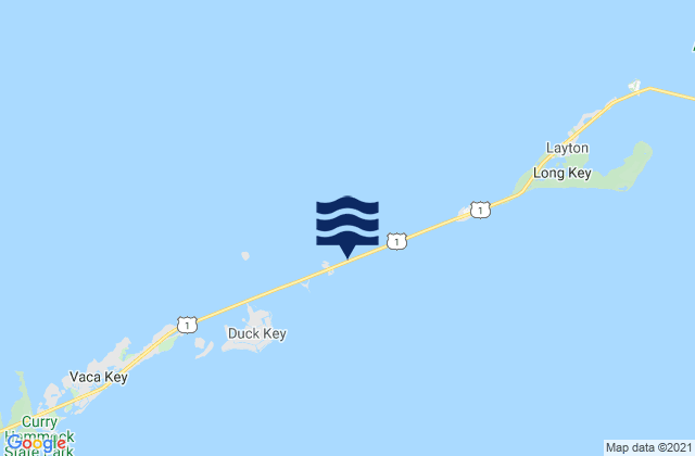 Conch Key (Eastern End), United Statesの潮見表地図